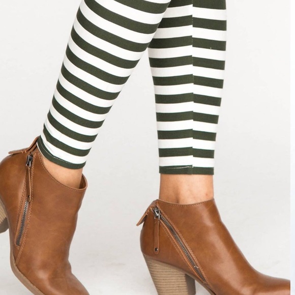 🛍 Holiday leggings - Stripes - Picture 2 of 2